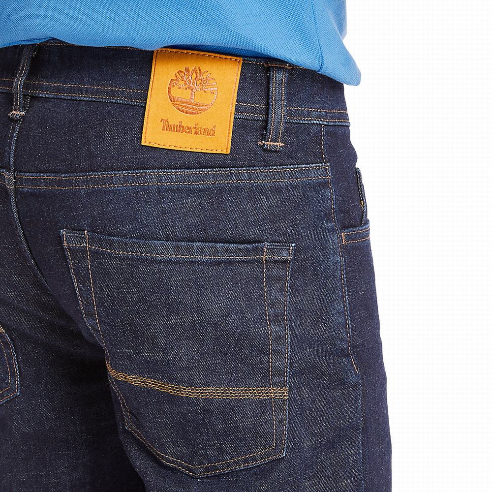 Timberland Sargent Lake Stretch Kot Pantolon Erkek Indigo | TR-4053C