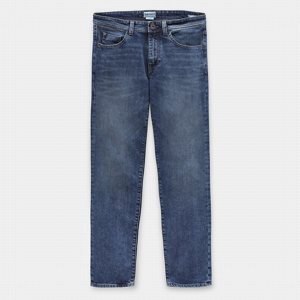 Timberland Sargent Lake Stretch Kot Pantolon Erkek Mavi | TR-9573V