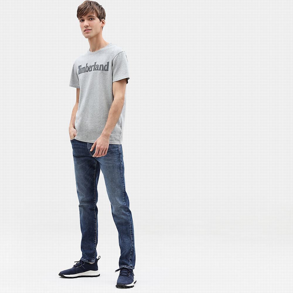 Timberland Sargent Lake Stretch Kot Pantolon Erkek Mavi | TR-9573V