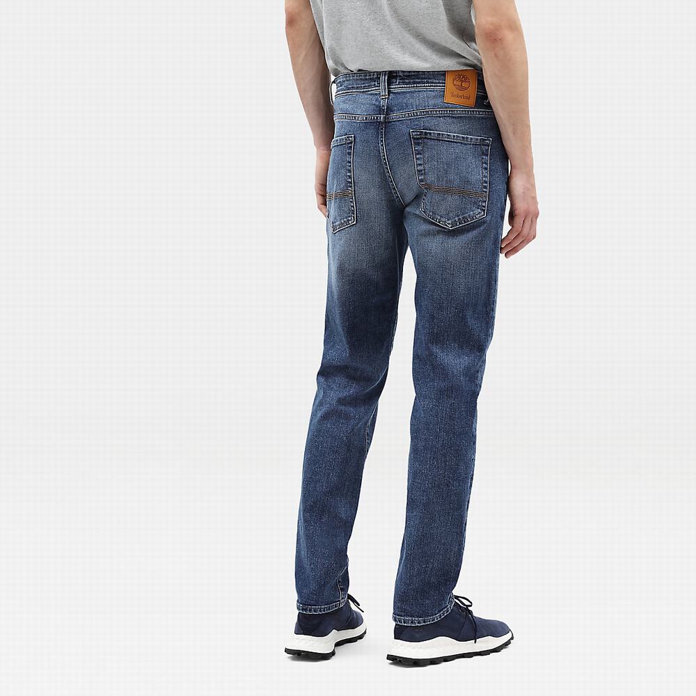 Timberland Sargent Lake Stretch Kot Pantolon Erkek Mavi | TR-9573V