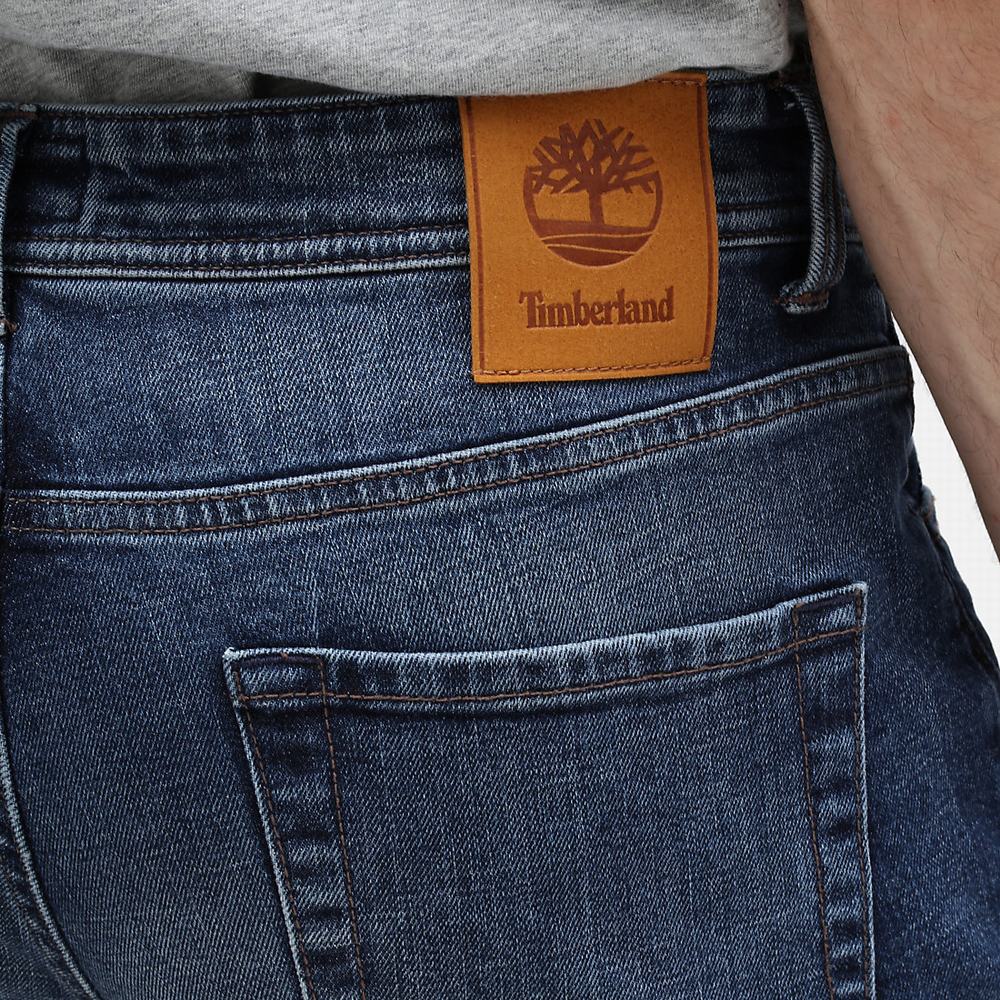 Timberland Sargent Lake Stretch Kot Pantolon Erkek Mavi | TR-9573V