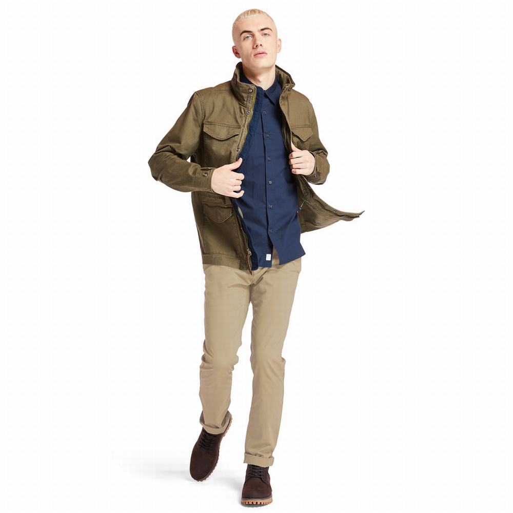 Timberland Sargent Lake Twill Chinos Pantolon Erkek Bej Rengi | TR-3271S