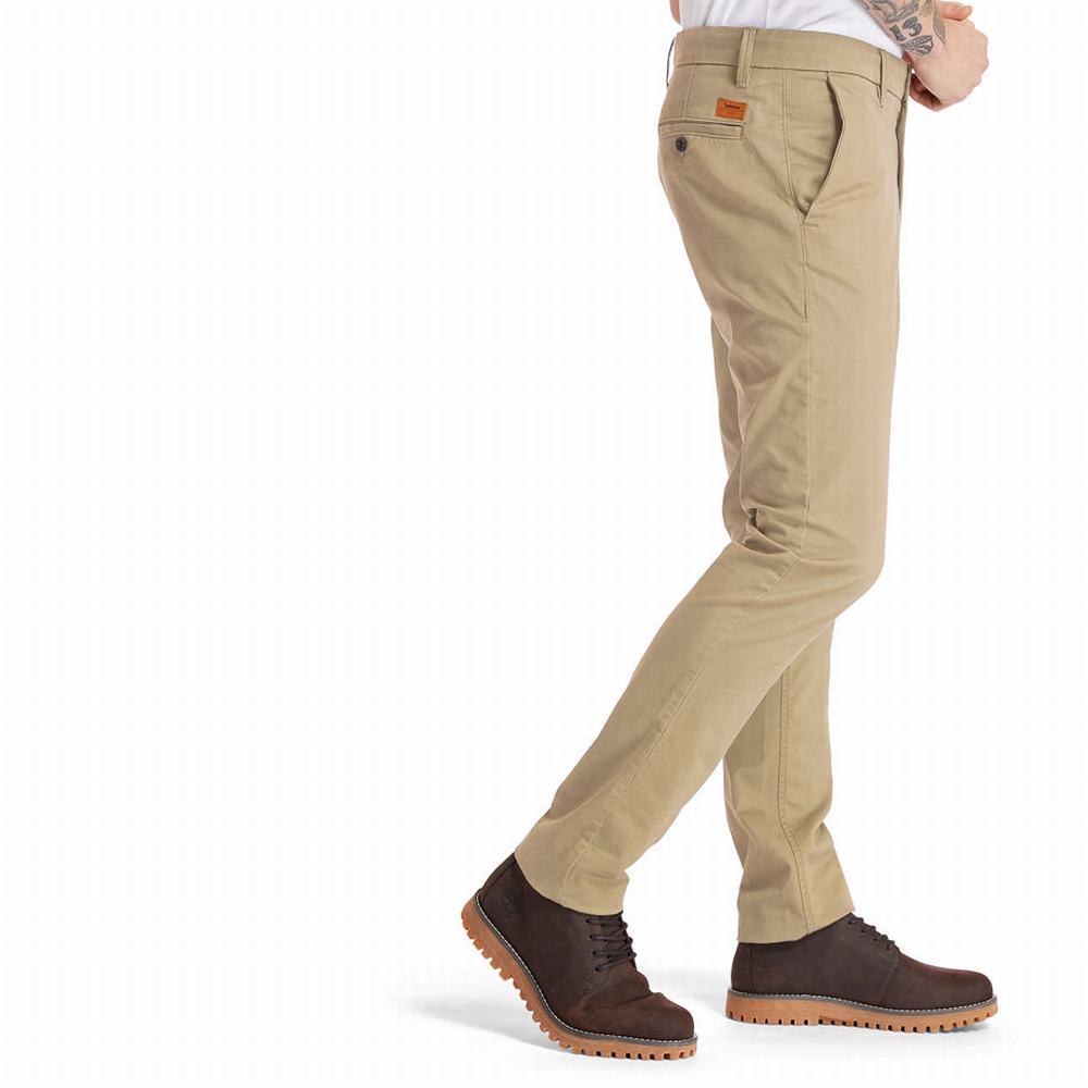 Timberland Sargent Lake Twill Chinos Pantolon Erkek Bej Rengi | TR-3271S
