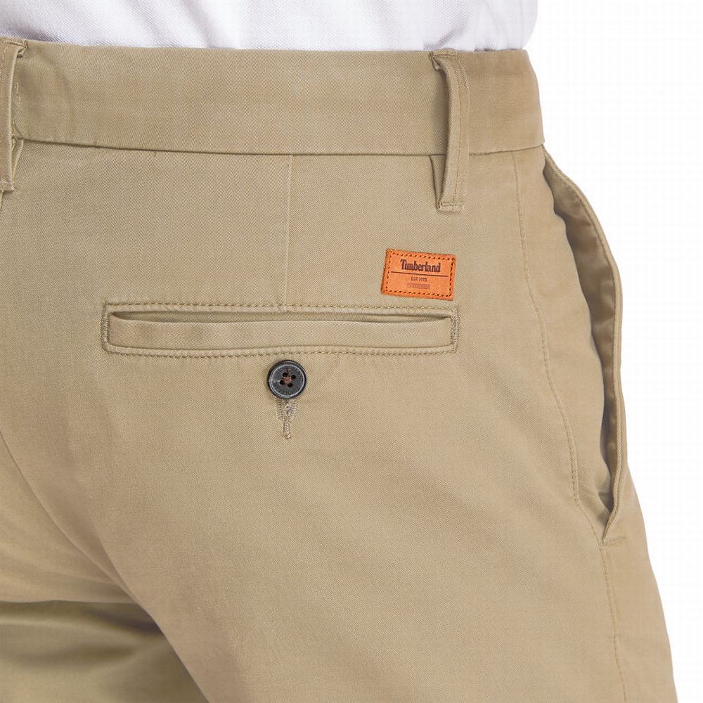Timberland Sargent Lake Twill Chinos Pantolon Erkek Bej Rengi | TR-3271S