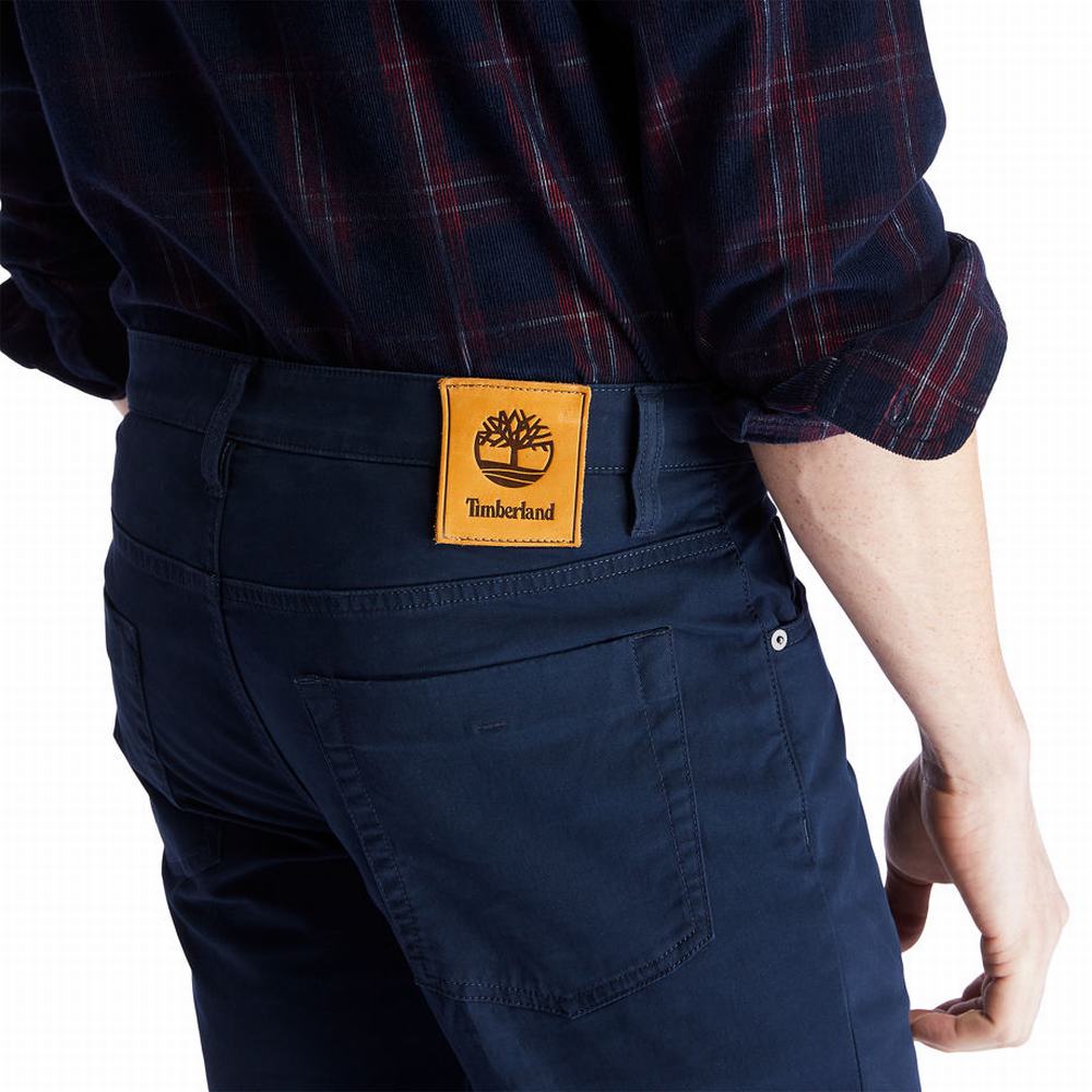 Timberland Sargent Lake Twill Pantolon Erkek Lacivert | TR-8743K