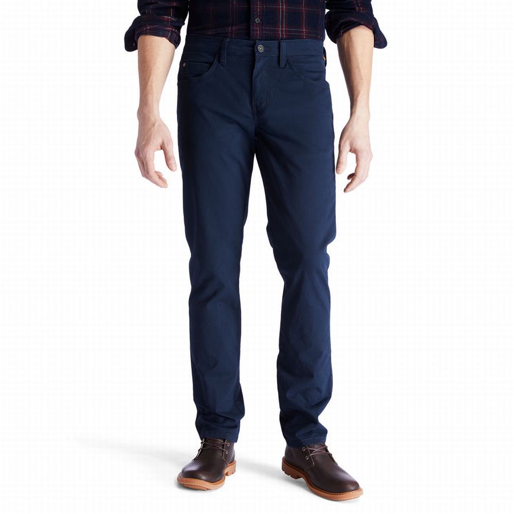 Timberland Sargent Lake Twill Pantolon Erkek Lacivert | TR-8743K