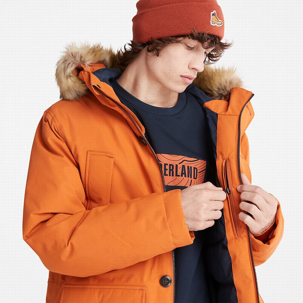 Timberland Scar Ridge DryVent™ Parka Ceketler Erkek Turuncu | TR-7214U