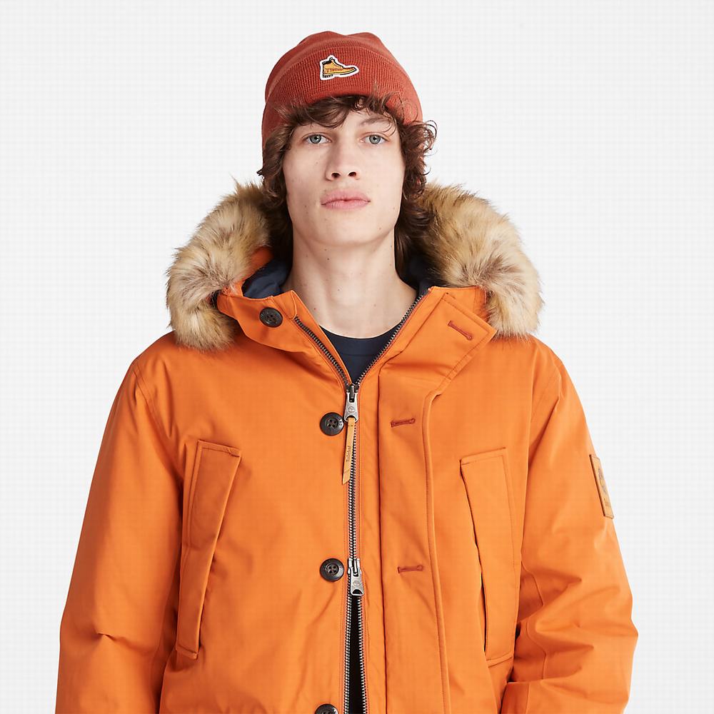 Timberland Scar Ridge DryVent™ Parka Ceketler Erkek Turuncu | TR-7214U