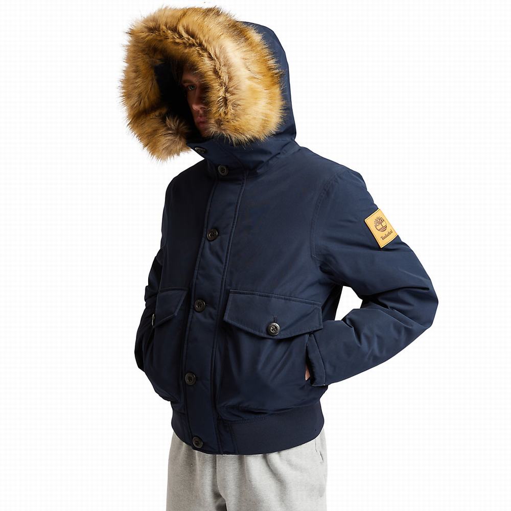 Timberland Scar Ridge DryVent™ Snorkel Ceket Erkek Lacivert | TR-9530G