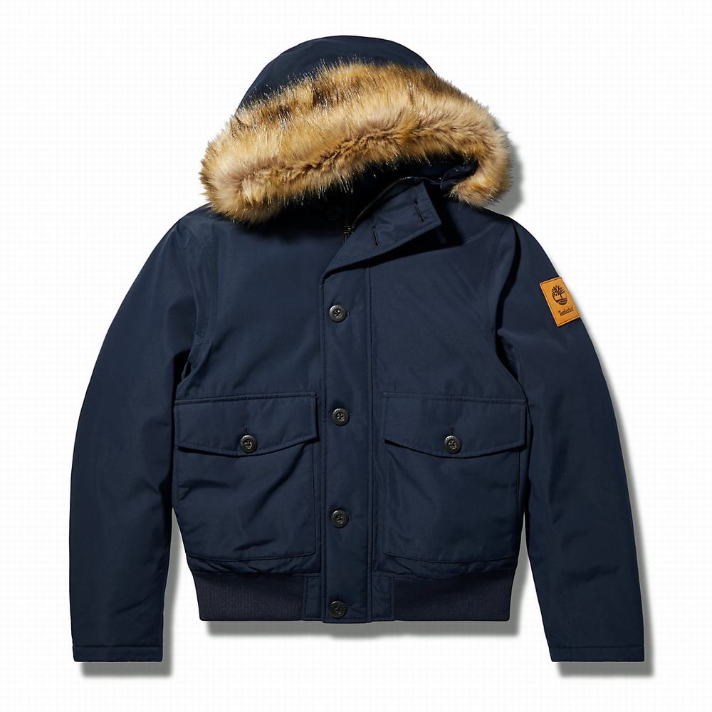 Timberland Scar Ridge DryVent™ Snorkel Ceket Erkek Lacivert | TR-9530G