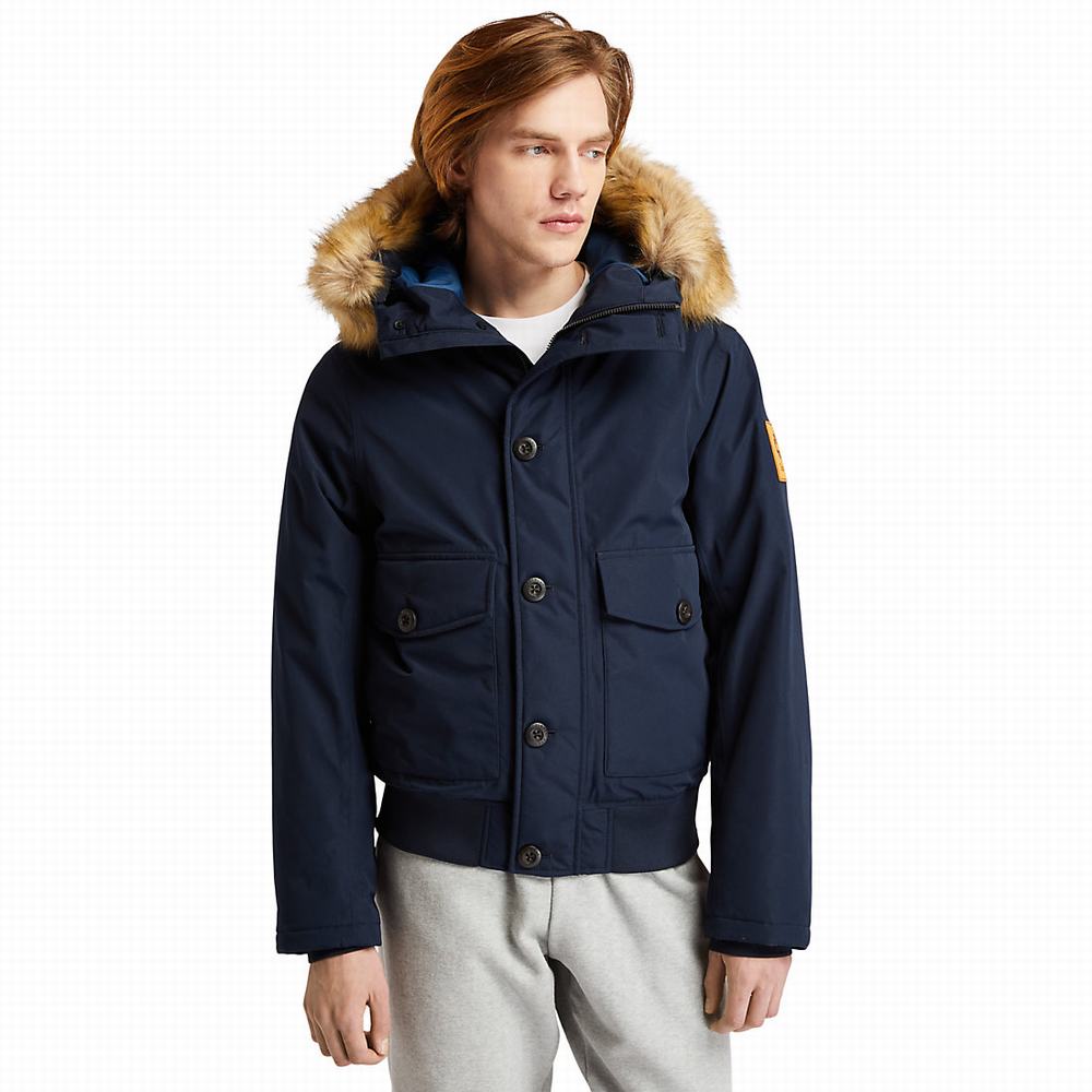 Timberland Scar Ridge DryVent™ Snorkel Ceket Erkek Lacivert | TR-9530G