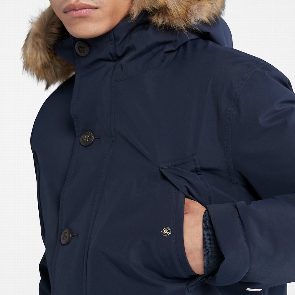 Timberland Scar Ridge Parka Ceketler Erkek Lacivert | TR-7493S