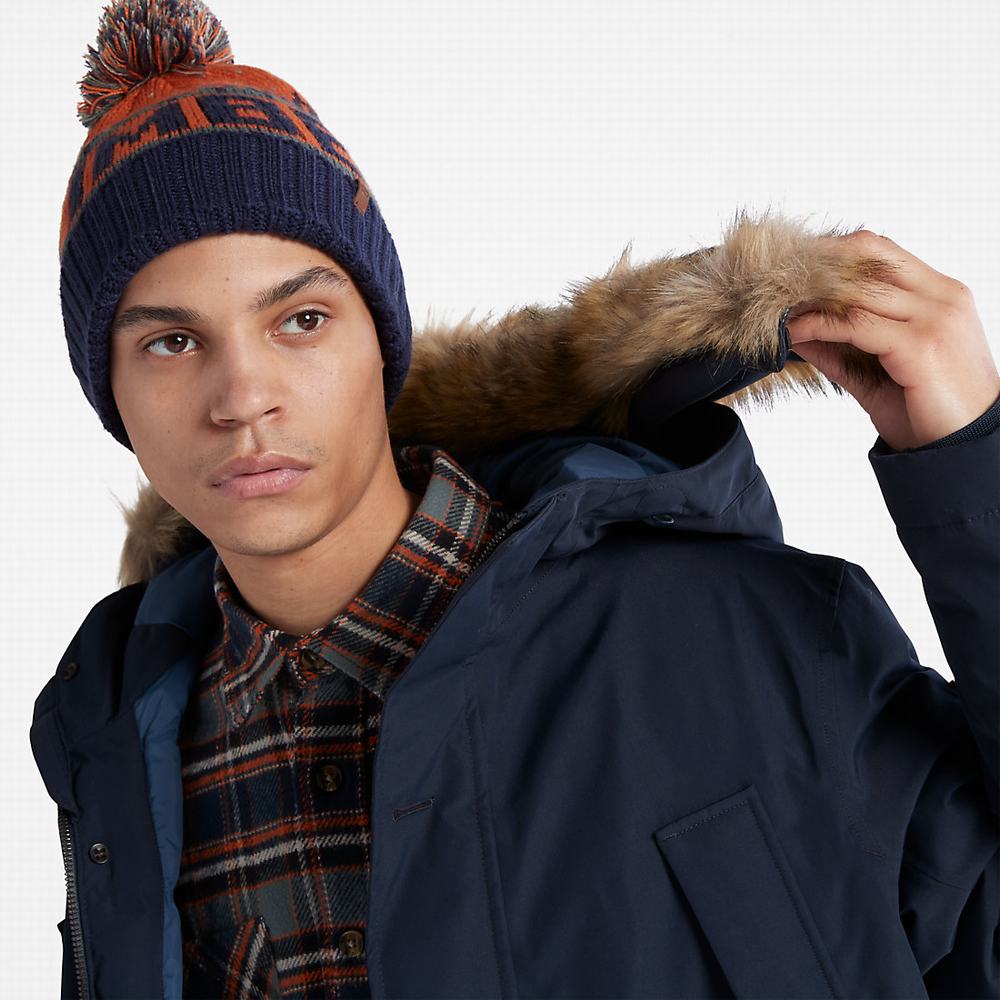 Timberland Scar Ridge Parka Ceketler Erkek Lacivert | TR-7493S
