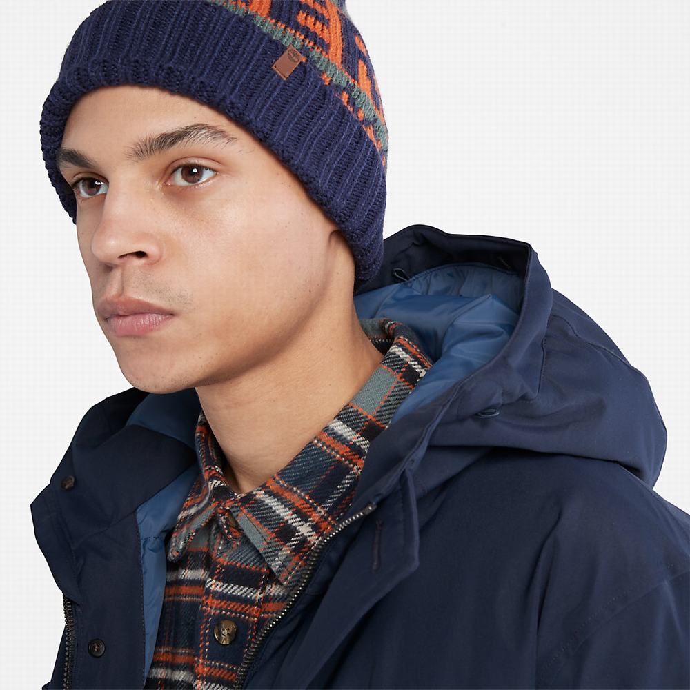 Timberland Scar Ridge Parka Ceketler Erkek Lacivert | TR-7493S