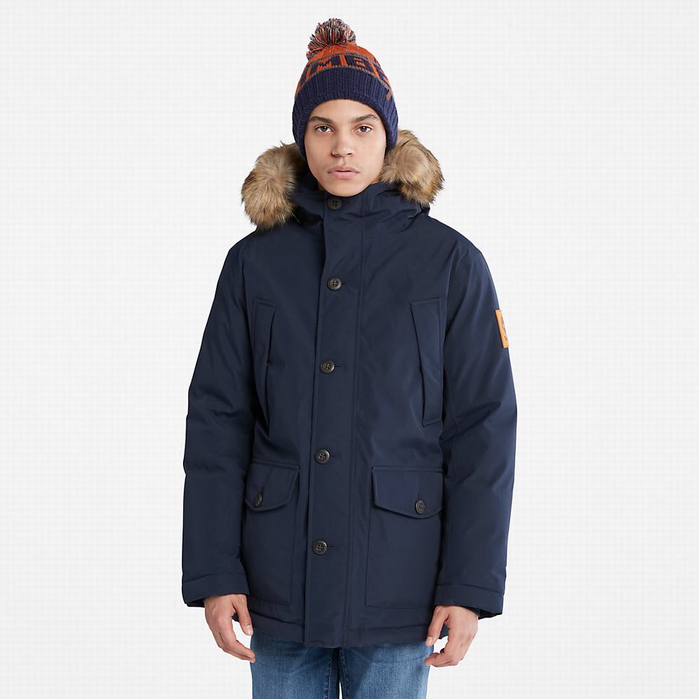 Timberland Scar Ridge Parka Ceketler Erkek Lacivert | TR-7493S