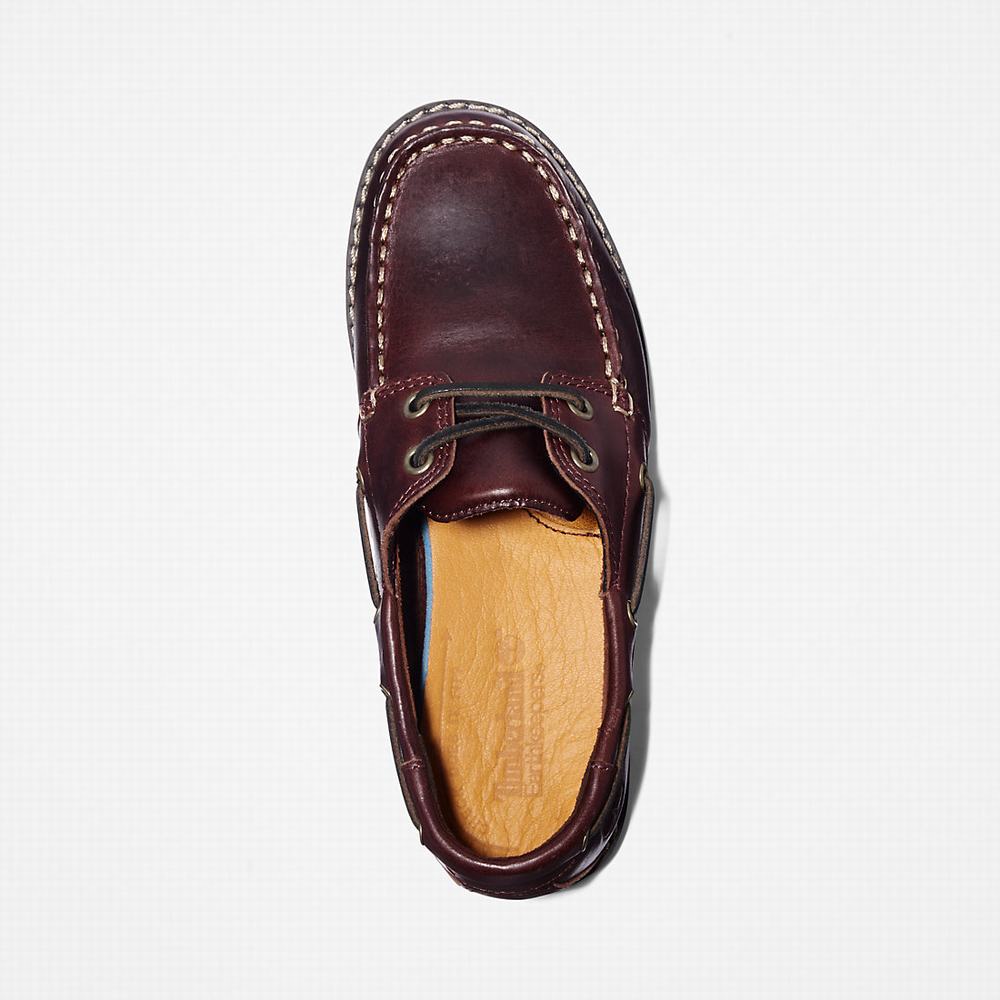 Timberland Seabury Tekne Ayakkabısı Çocuk Koyu Kahverengi | TR-4023K