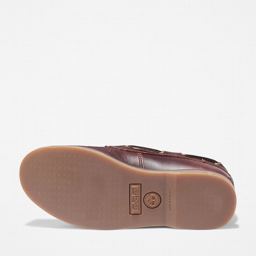 Timberland Seabury Tekne Ayakkabısı Çocuk Koyu Kahverengi | TR-4023K