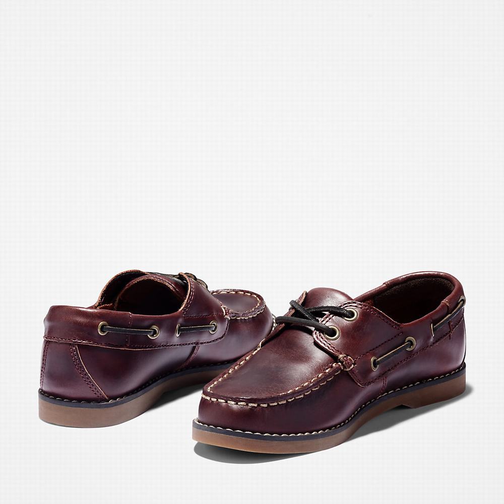 Timberland Seabury Tekne Ayakkabısı Çocuk Koyu Kahverengi | TR-4023K