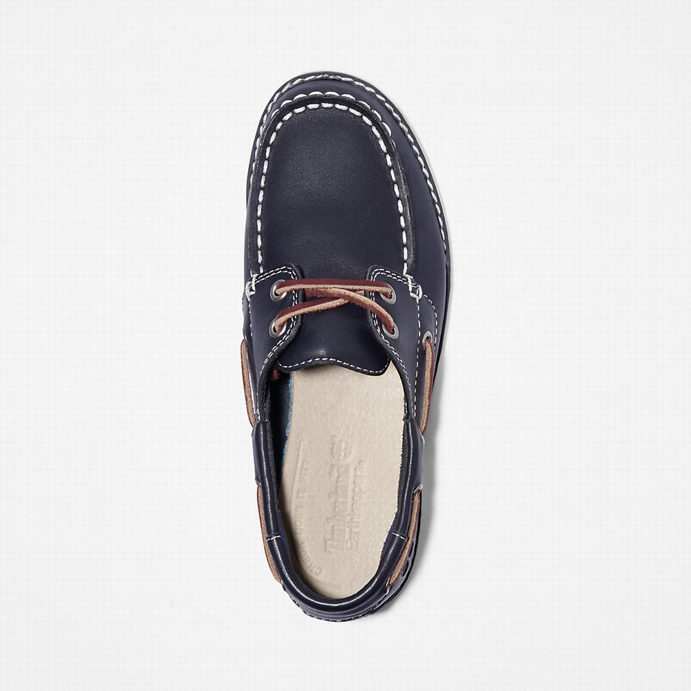 Timberland Seabury Tekne Ayakkabısı Çocuk Lacivert | TR-8057L