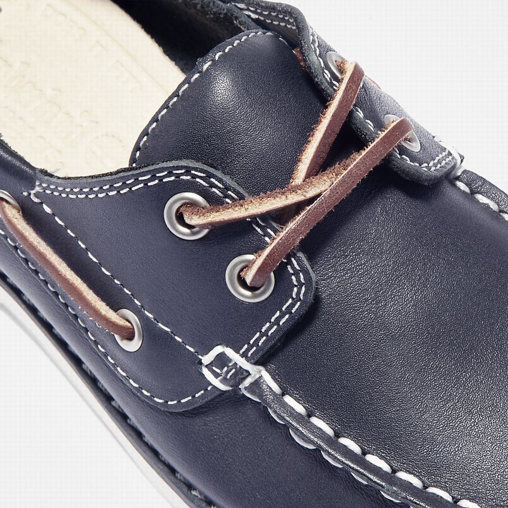Timberland Seabury Tekne Ayakkabısı Çocuk Lacivert | TR-8057L