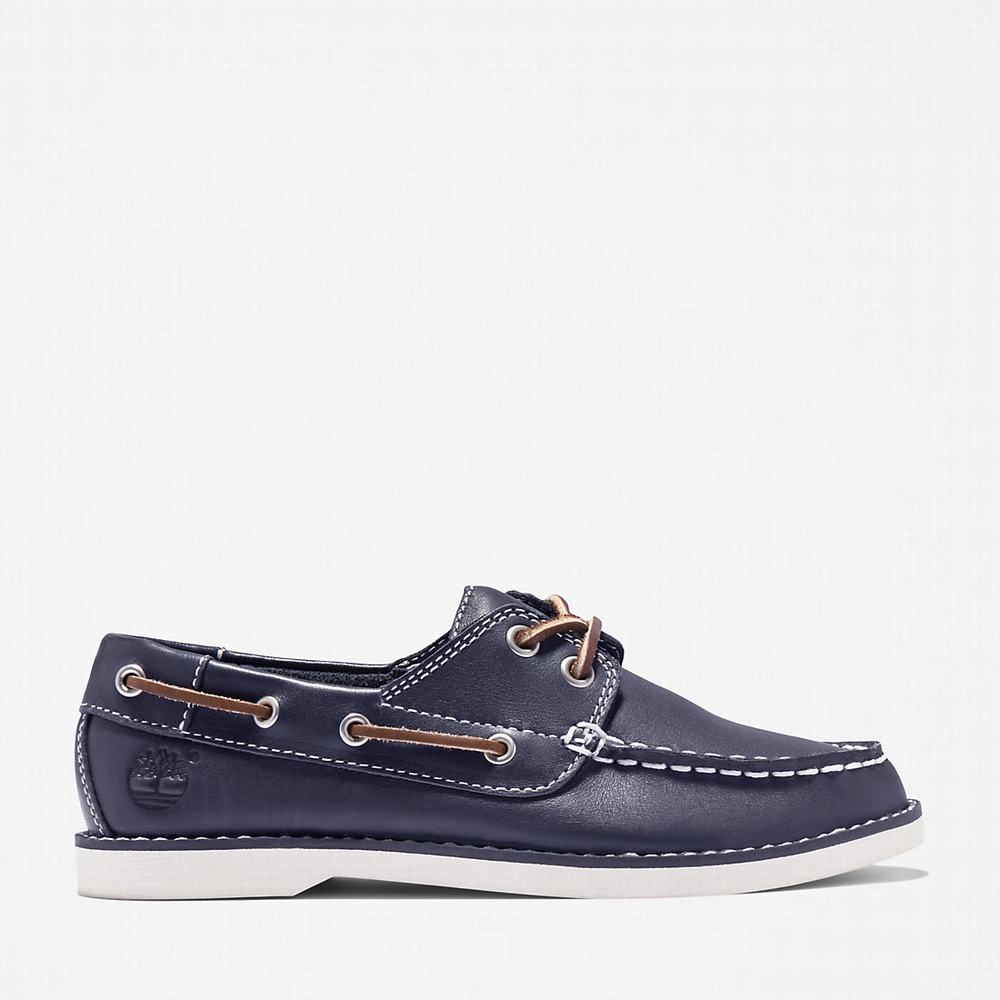Timberland Seabury Tekne Ayakkabısı Çocuk Lacivert | TR-8057L