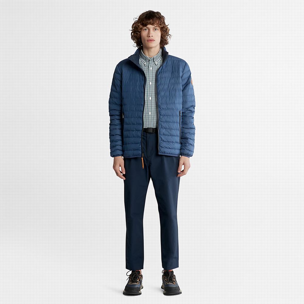 Timberland Seersucker Gingham Gömlek Erkek Turkuaz | TR-4027R
