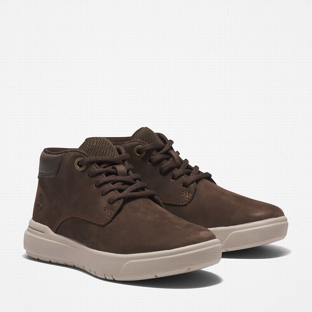 Timberland Seneca Bay Chukka Bot Çocuk Koyu Kahverengi | TR-0259S