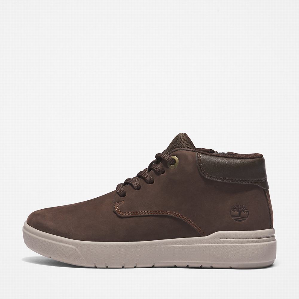 Timberland Seneca Bay Chukka Bot Çocuk Koyu Kahverengi | TR-0259S
