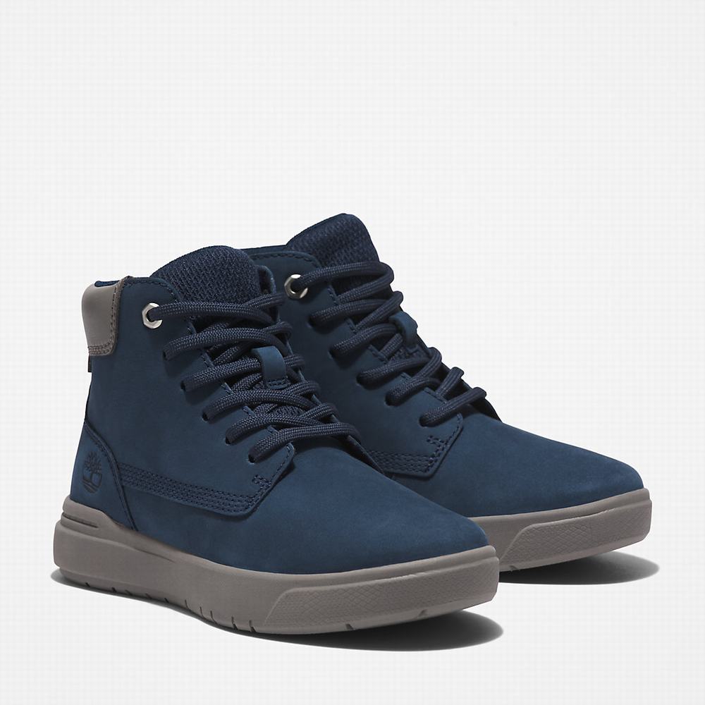 Timberland Seneca Bay High-top Spor Ayakkabı Çocuk Lacivert | TR-0893T