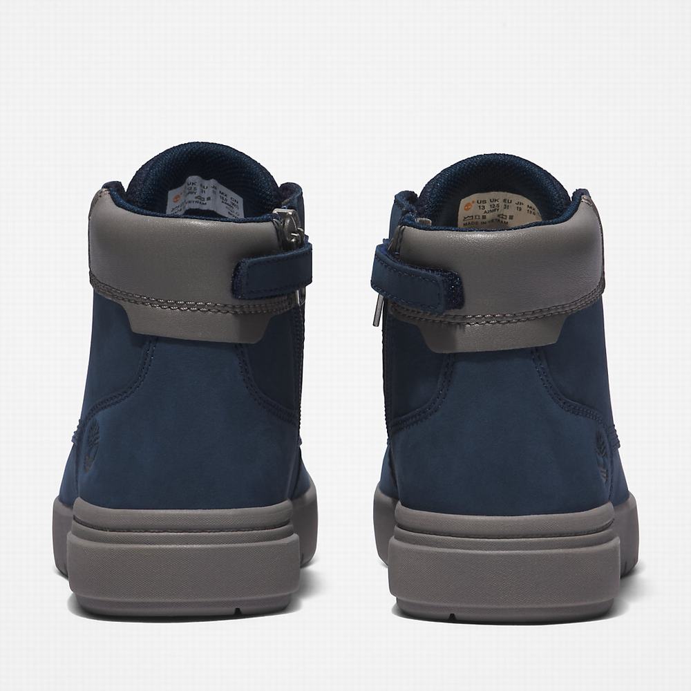 Timberland Seneca Bay High-top Spor Ayakkabı Çocuk Lacivert | TR-0893T