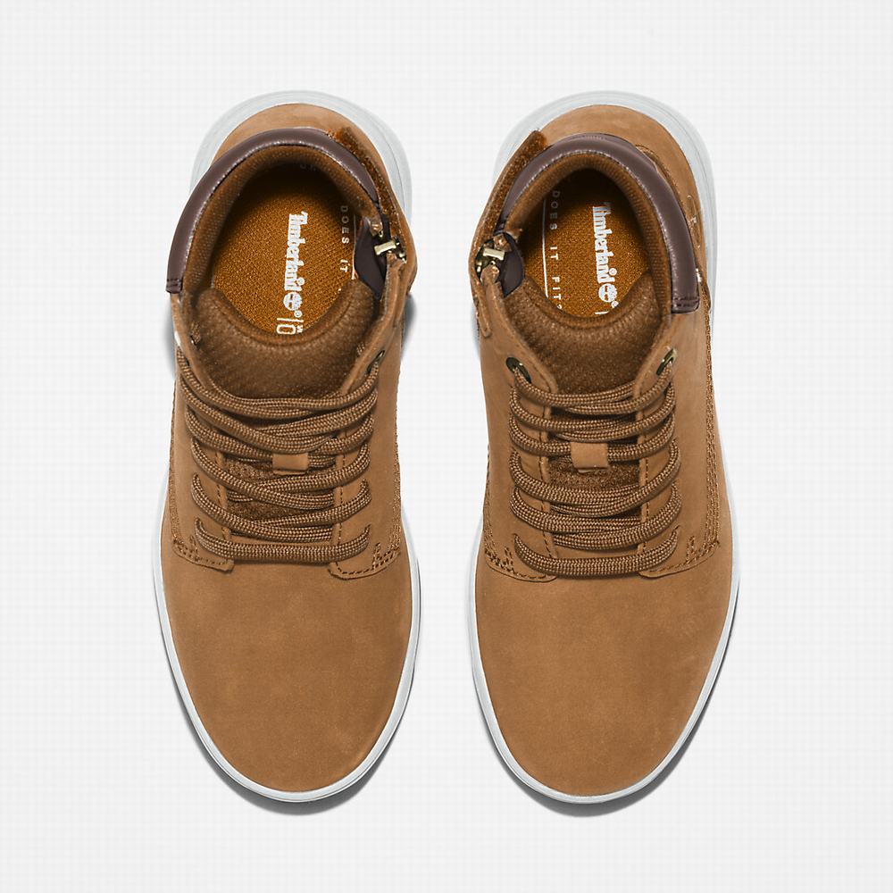 Timberland Seneca Bay High-top Spor Ayakkabı Çocuk Açık Kahverengi | TR-7480R