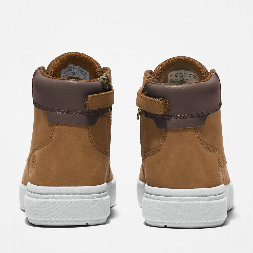Timberland Seneca Bay High-top Spor Ayakkabı Çocuk Açık Kahverengi | TR-7480R