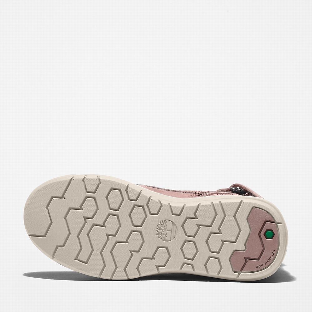 Timberland Seneca Bay High-top Spor Ayakkabı Çocuk Açık Pembe | TR-8317W