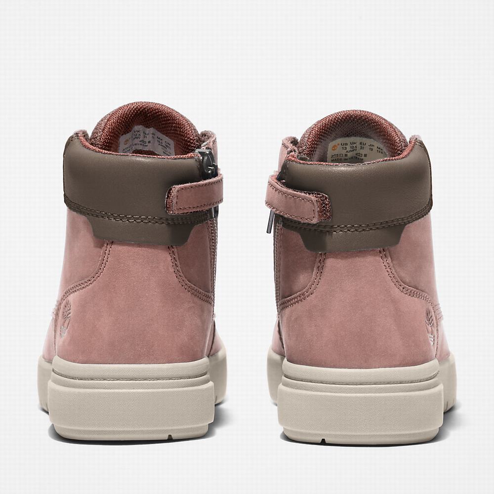Timberland Seneca Bay High-top Spor Ayakkabı Çocuk Açık Pembe | TR-8317W
