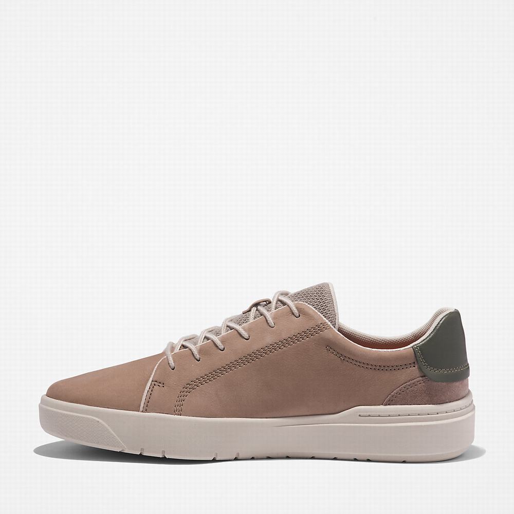 Timberland Seneca Bay Leather Spor Ayakkabı Erkek Bej Rengi | TR-1457S