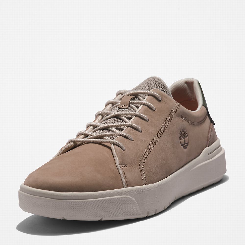 Timberland Seneca Bay Leather Spor Ayakkabı Erkek Bej Rengi | TR-1457S