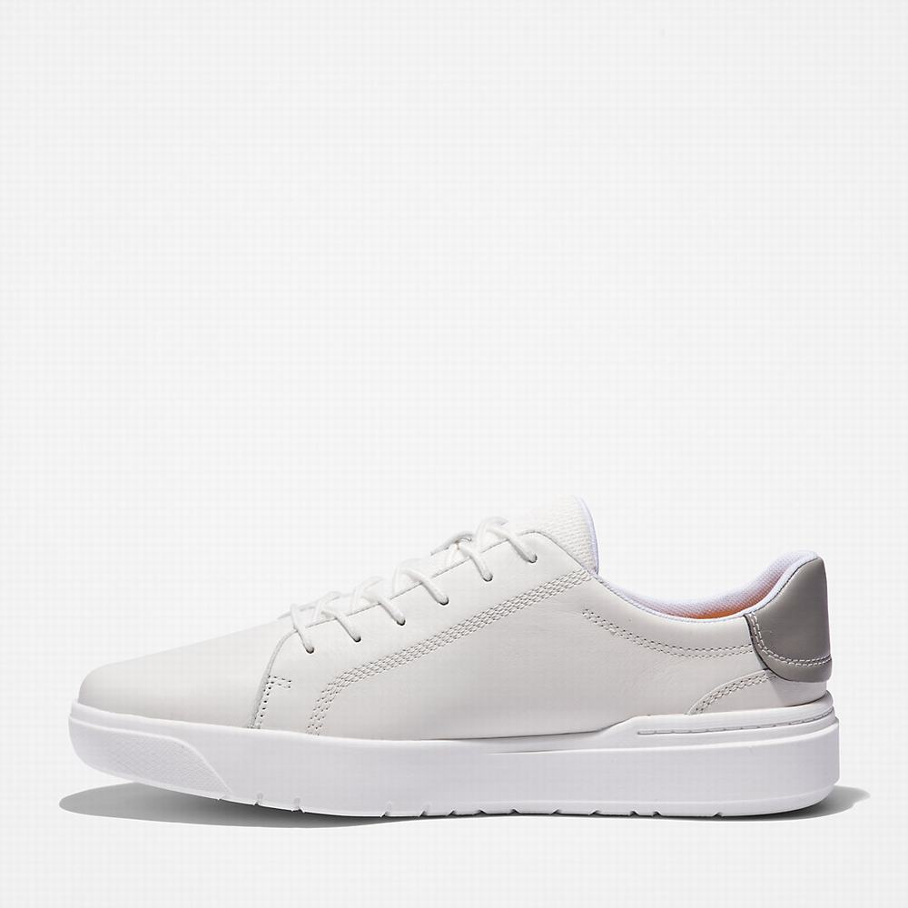 Timberland Seneca Bay Leather Spor Ayakkabı Erkek Beyaz | TR-4280G