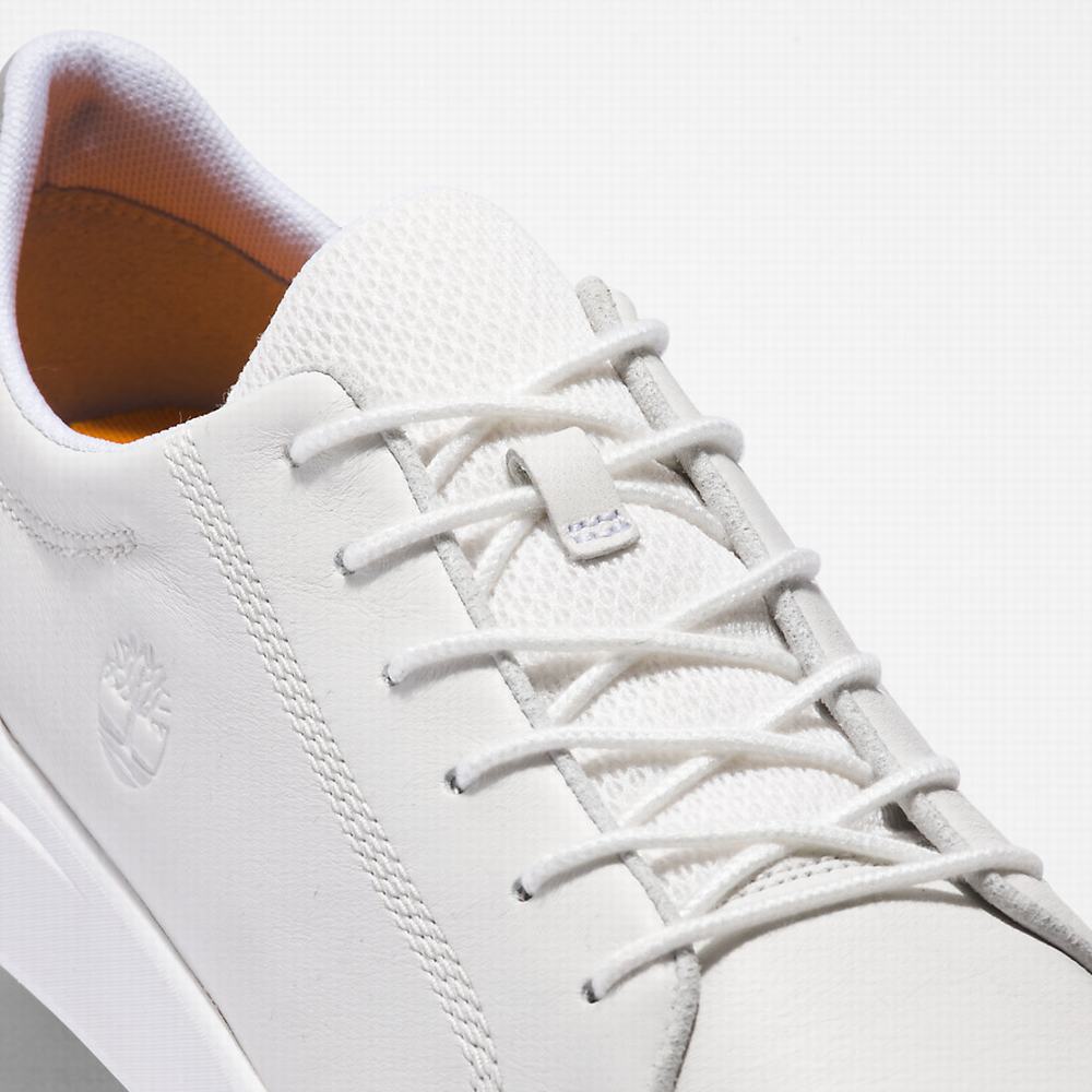 Timberland Seneca Bay Leather Spor Ayakkabı Erkek Beyaz | TR-4280G