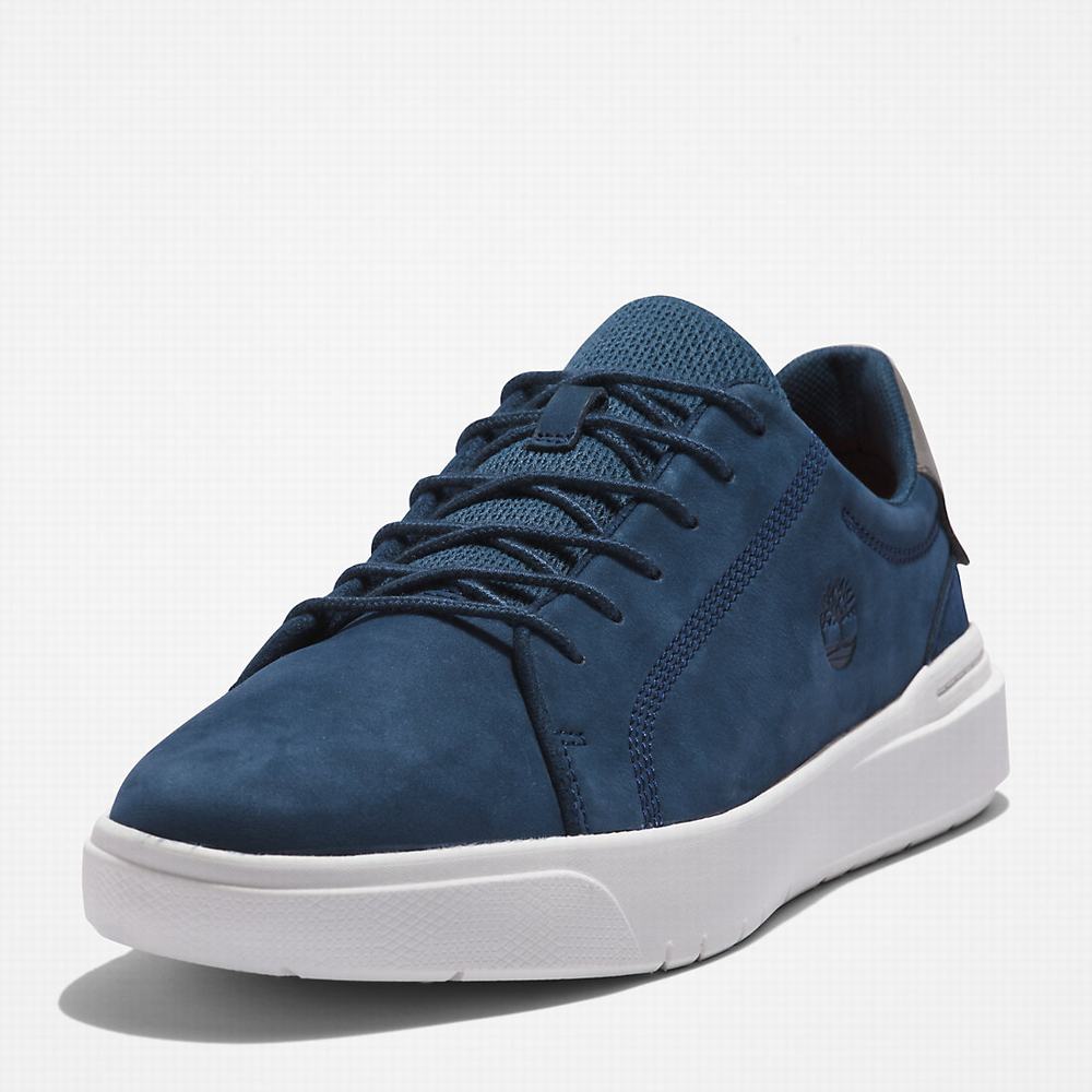 Timberland Seneca Bay Leather Spor Ayakkabı Erkek Koyu Mavi | TR-5790F