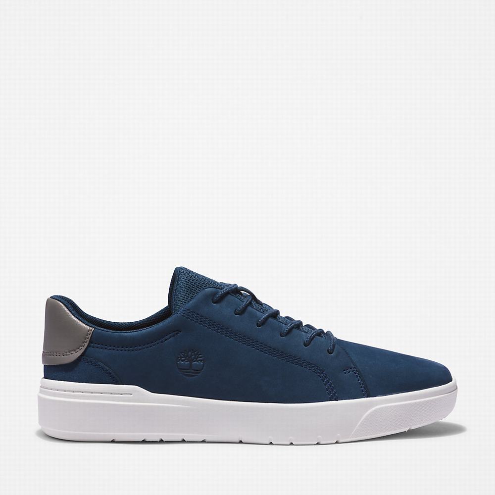 Timberland Seneca Bay Leather Spor Ayakkabı Erkek Koyu Mavi | TR-5790F