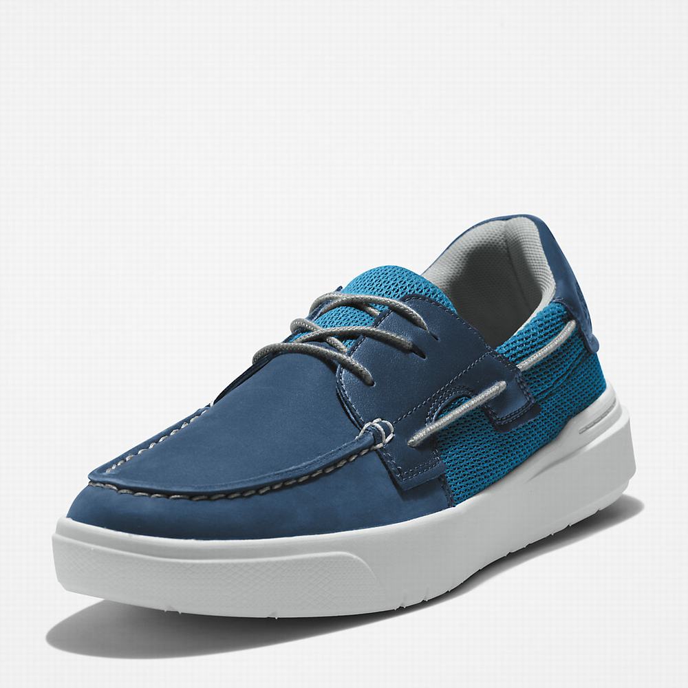 Timberland Seneca Bay Tekne Ayakkabısı Erkek Koyu Mavi | TR-1067U