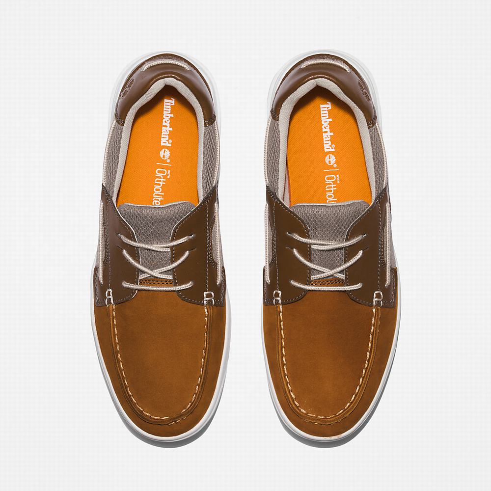 Timberland Seneca Bay Tekne Ayakkabısı Erkek Kahverengi | TR-1894A