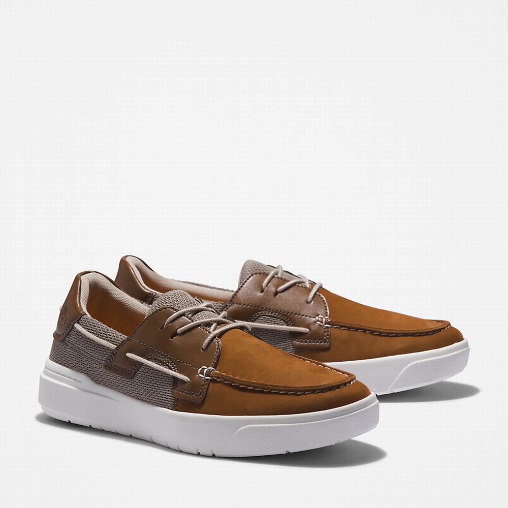 Timberland Seneca Bay Tekne Ayakkabısı Erkek Kahverengi | TR-1894A