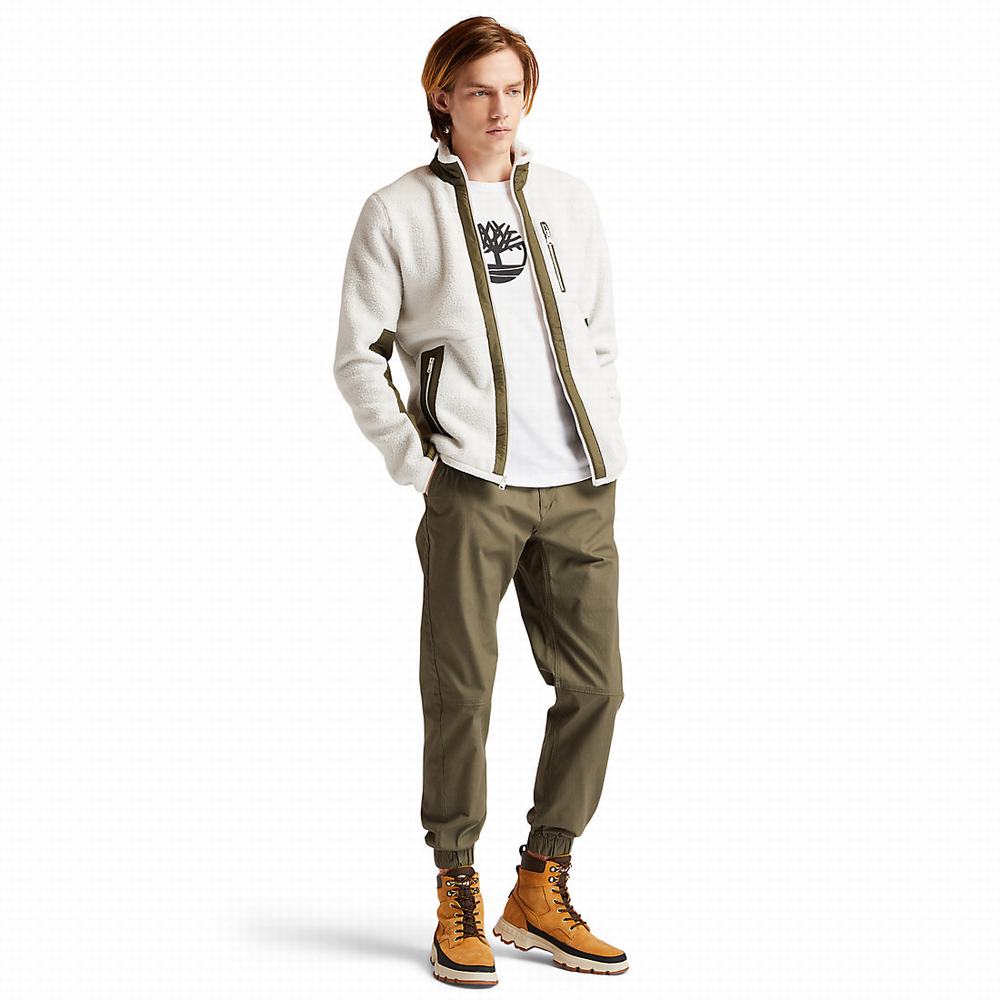 Timberland Sherpa Polar Ceketler Erkek Beyaz | TR-1826C