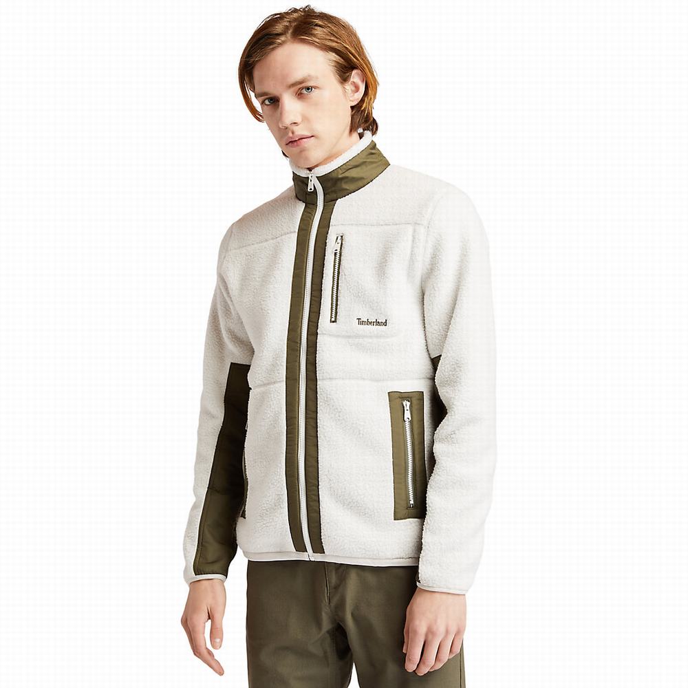 Timberland Sherpa Polar Ceketler Erkek Beyaz | TR-1826C
