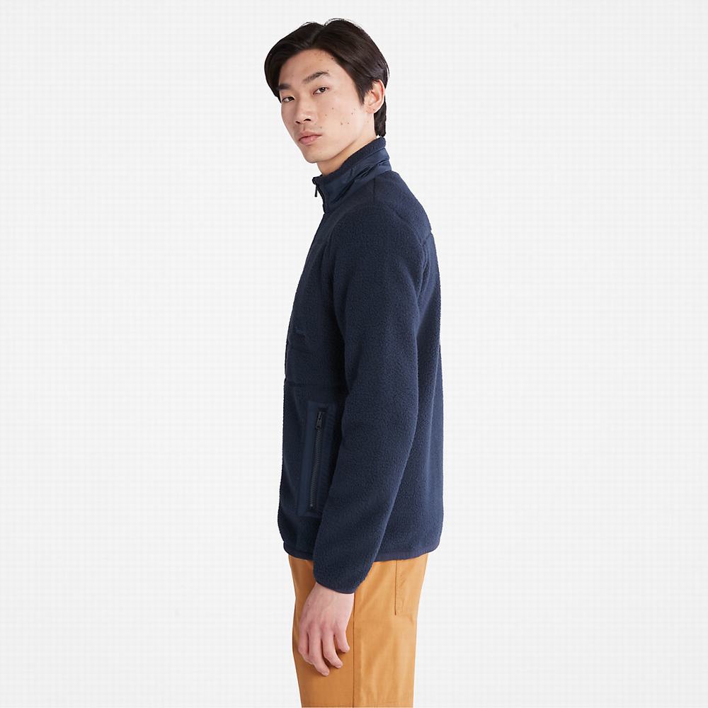 Timberland Sherpa Polar Ceketler Erkek Lacivert | TR-8430U