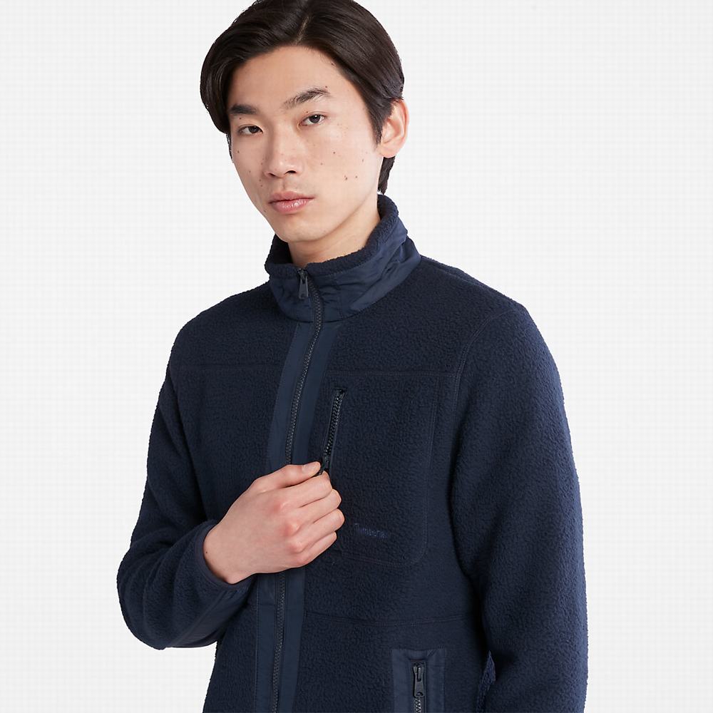Timberland Sherpa Polar Ceketler Erkek Lacivert | TR-8430U