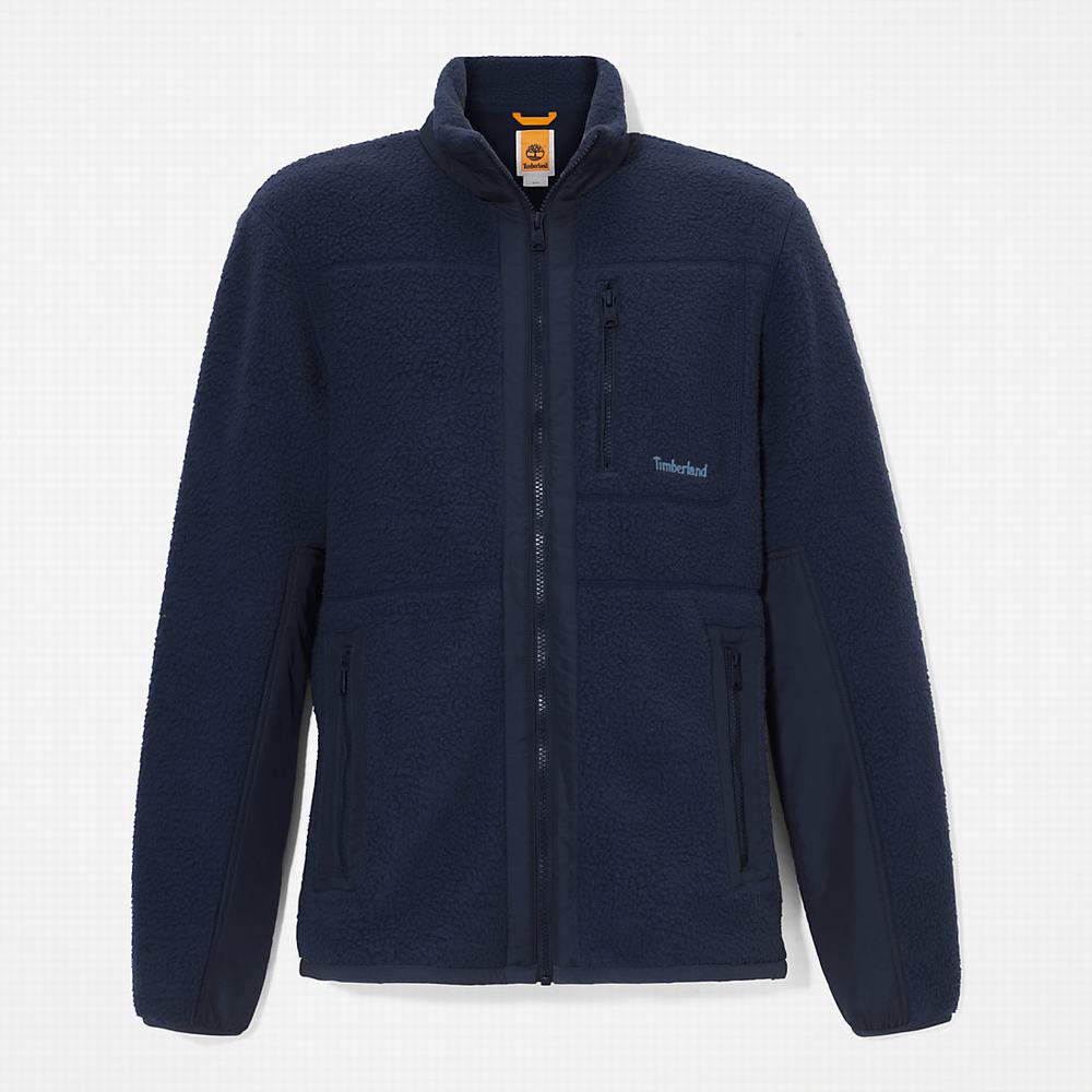 Timberland Sherpa Polar Ceketler Erkek Lacivert | TR-8430U