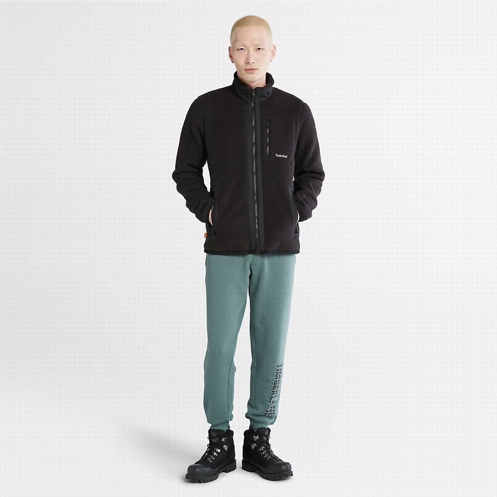 Timberland Sherpa Polar Ceketler Erkek Siyah | TR-0867A