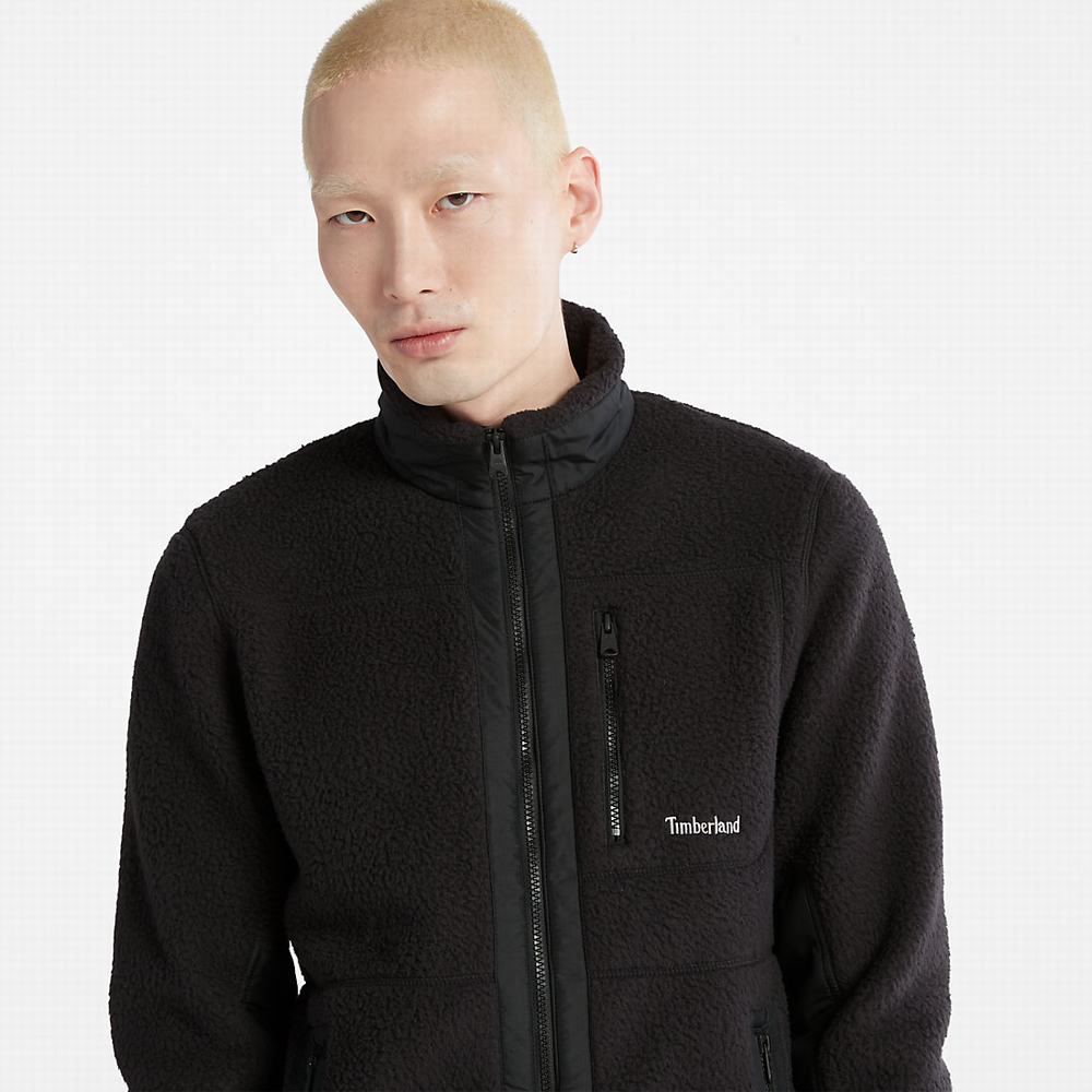 Timberland Sherpa Polar Ceketler Erkek Siyah | TR-0867A
